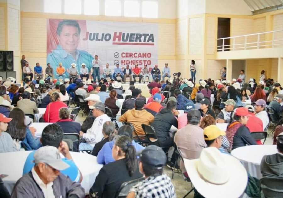 Consolida Julio Huerta Comités por la Unidad en todo el estado de Puebla