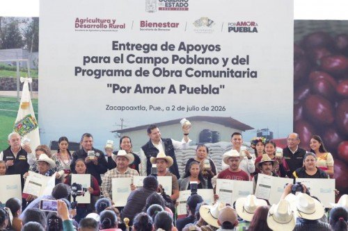 Gobierno estatal transforma en grande el campo de la Sierra Norte
