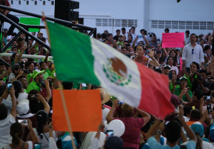 “En todo el mundo reconocen que aquí se está dando bienestar’’: Desde Quintana Roo, Claudia Sheinbaum destaca que México vive su mejor momento con la 4T