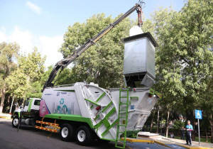 Concluyen Ayuntamiento de Puebla y PALA el mantenimiento a contenedores soterrados