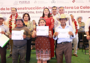 Con inicio de obra carretera, gobierno de Sergio Salomón impulsa desarrollo regional en la Mixteca