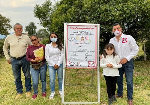 Va Rodolfo González por un Zacatlán en el que gobiernen los ciudadanos