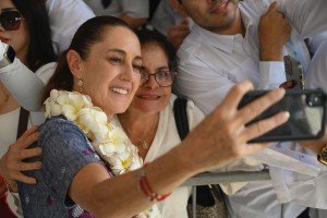 En Sinaloa, la presidenta anuncia acuerdo con Estados Unidos para controlar el paso de armas de EU a México