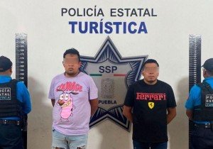 Detiene SSP a dos hombres por robo a usuaria de la RUTA