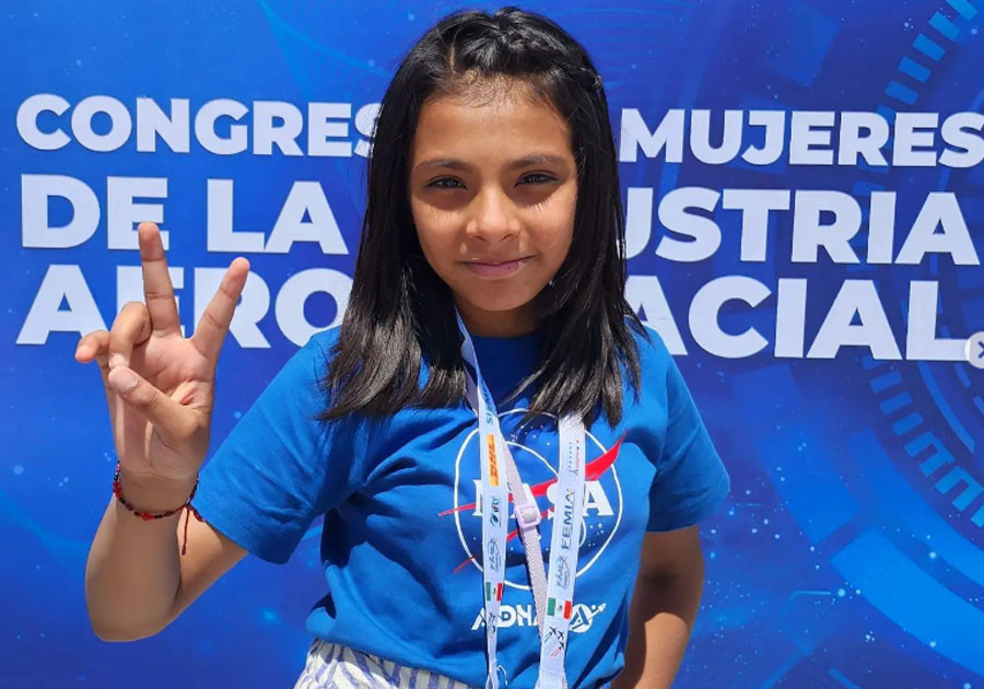 Adhara, niña prodigio mexicana de 11 años estudia ingeniería