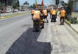 Realiza Infraestructura bacheo