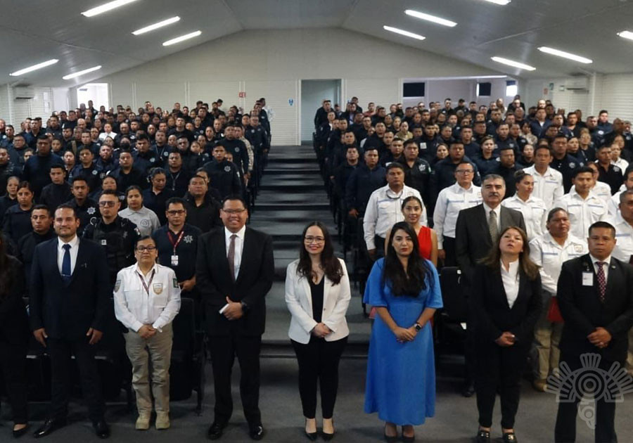 Coadyuva gobierno de Puebla en la profesionalización de policías de 61 municipios
