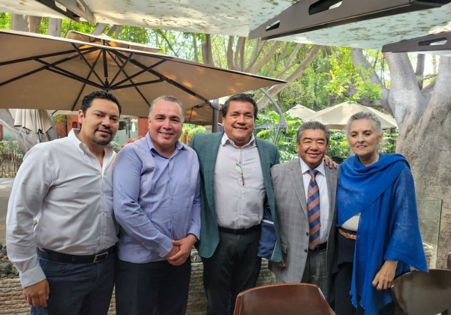 Se reúne Julio Huerta con líder de Fuerza Migrante