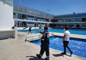 Inspeccionan seguridad en balnearios de Puebla capital