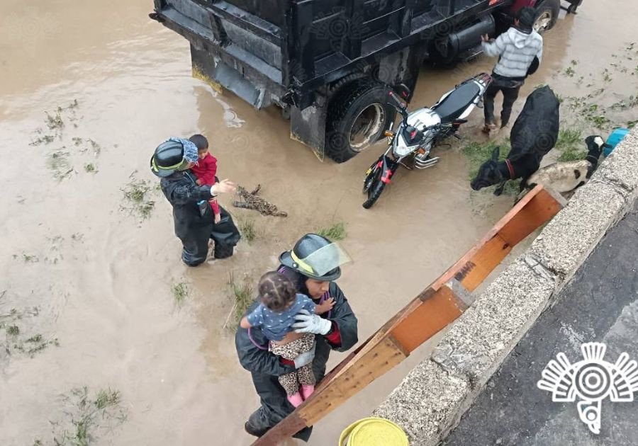 Lluvias dejan afectaciones en cuatro municipios del estado