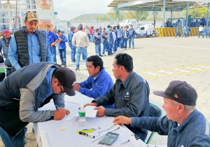 Trabajadoras y trabajadores de Gas Uno,  legitimaron su Contrato Colectivo de Trabajo