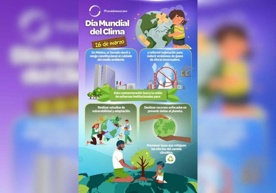 #Infografía I Contribuye Senado de México al cuidado del medio ambiente