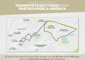 SMT autobuses para Puebla-América