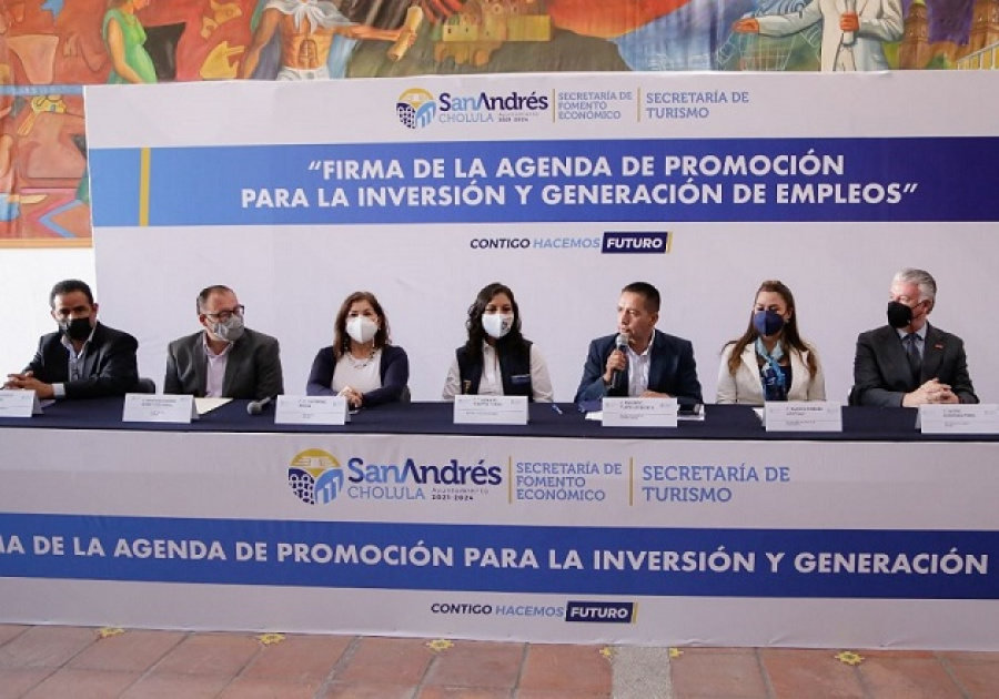 Firma Ayuntamiento de San Andrés Agenda para la Inversión y el Empleo