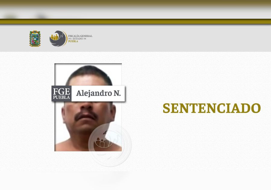 Sentencia por violación equiparada de una mujer de la tercera edad en Coxcatlán