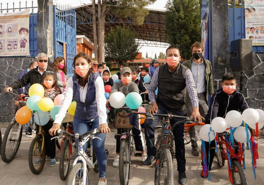 Trabajaremos para generar infraestructura más segura para ciclistas: Mundo Tlatehui