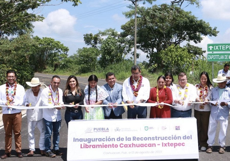 Con obras carreteras, gobierno estatal demuestra que dinero del pueblo se aplica en el pueblo; Sergio Salomón