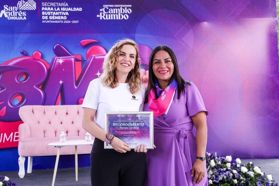 En San Andrés Cholula reflexión y acciones por la igualdad en el marco del 8M