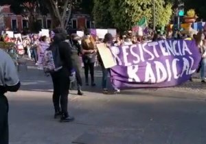 Así se vivió el 8M en la capital poblana