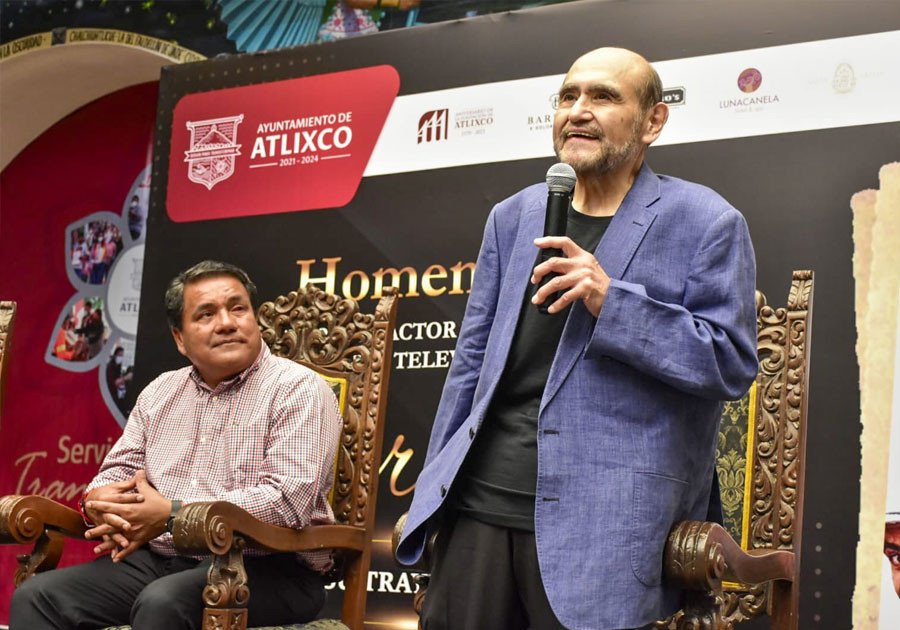 Participa Julio Huerta en homenaje al primer actor Édgar Vivar