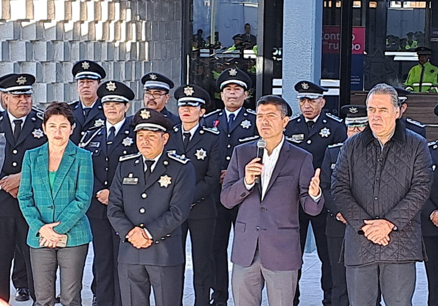 Con inversión de 22.4 mdp, Eduardo Rivera inaugura la Comisaria Sur