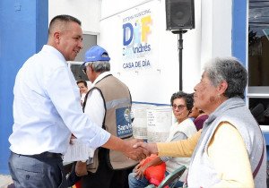 Inicia Mundo Tlatehui y Lupita Cuautle rehabilitación de Casa de Día en la cabecera municipal