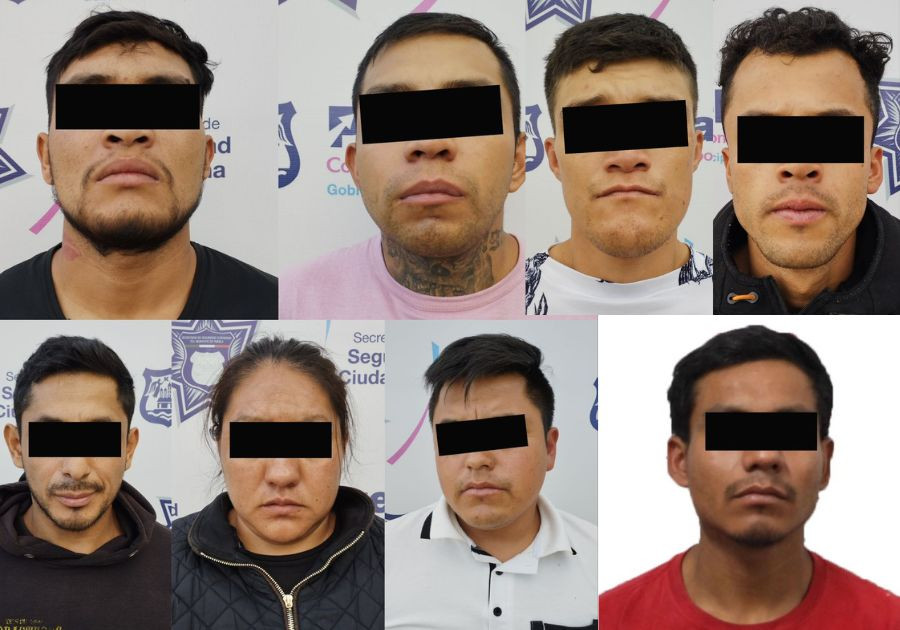 Detienen a integrantes de bandas dedicadas al robo de vehículo en Puebla capital