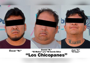 Capturan a integrantes de “Los Chicopanes” en Puebla capital