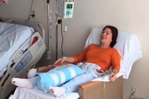 Alejandra Guzmán pausa concierto tras lesión en la cadera