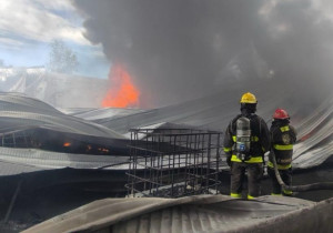 Destaca labor de bomberos de San Andrés cholula en incendio ocurrido en Atzompa  