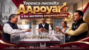 Mario Rendon invita a formar alianzas con el sector empresarial y la app "Tepeaca Te Escucha" para combatir la corrupción y dinamizar el comercio