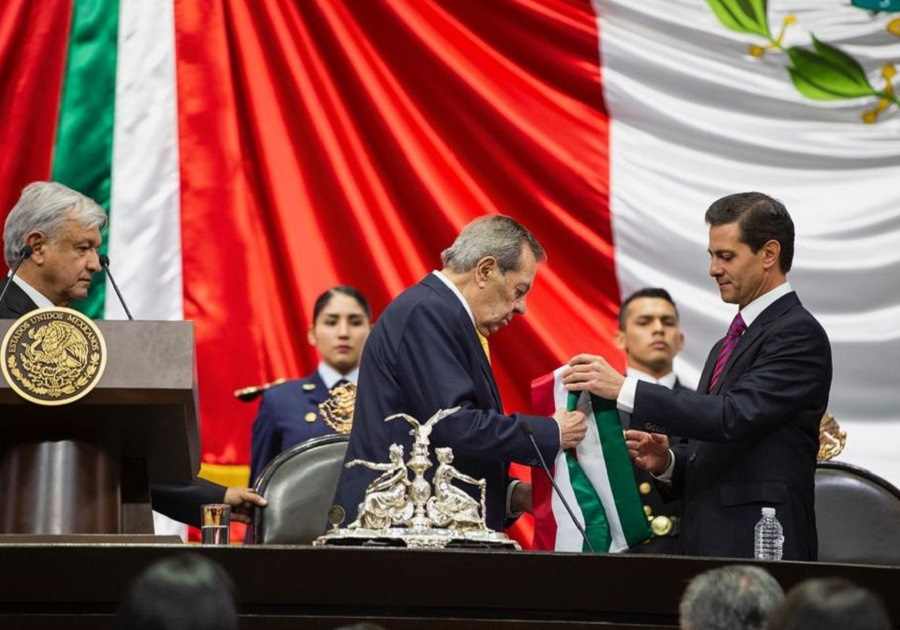 Andrés Manuel López Obrador y Enrique Peña Nieto