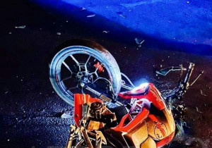 Muere menor motociclista al chocar con patrulla en la Puebla-Atlixco