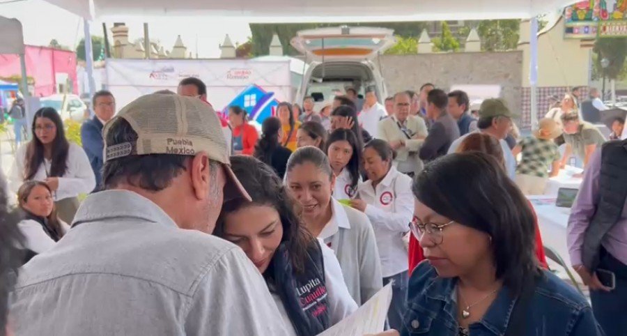 Lupita” Cuautle pone en marcha Jornadas de Proximidad Social, inician en Tonantzintla