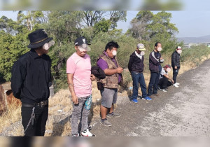 Capturan a 7 hombres por robo de boletas en Tlapanalá
