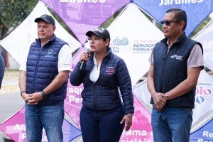 Mejora Lupita Cuautle imagen urbana en Delegación Atlixcáyotl