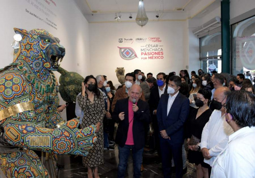 Estrenan exhibición “Pasiones por México&quot; en Galería del Palacio