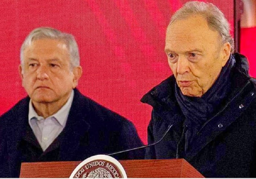 Alejandro Gertz Manero y AMLO