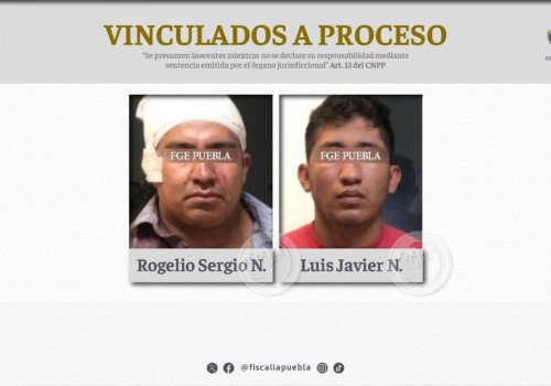 Vinculados a proceso por el secuestro de dos hombres en Texmelucan