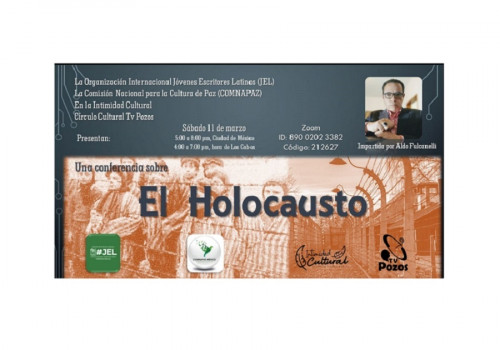 El 11 de marzo, Aldo Fulcanelli disertará sobre el Holocausto