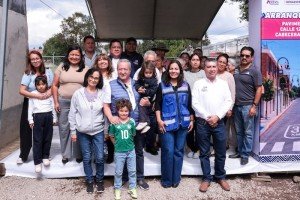 La espera terminó, inicia Lupita Cuautle pavimentación de la calle 12 Oriente