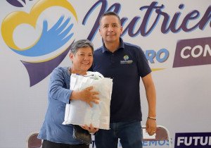 Reanuda Edmundo Tlatehui entrega de apoyos alimentarios de &quot;Nutriendo el Futuro Contigo&quot;   