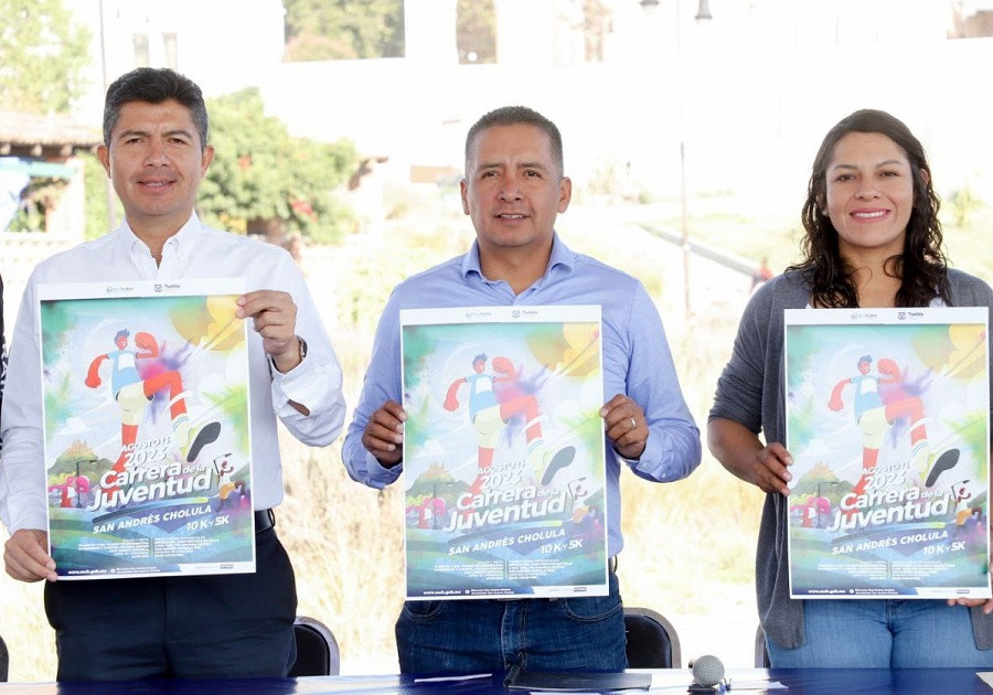 San Andrés Cholula y Puebla Capital invitan a la Carrera de la Juventud 2023