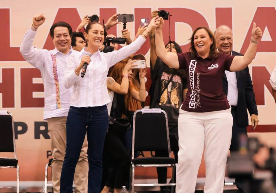Claudia Sheinbaum arranca en Veracruz precampaña rumbo a la Presidencia de la República