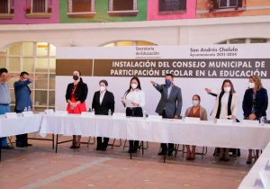 Destacan rol de la educación en San Andrés Cholula