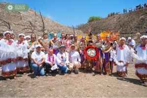 Más de mil visitantes reciben la primavera en Los Cerritos de Texmelucan