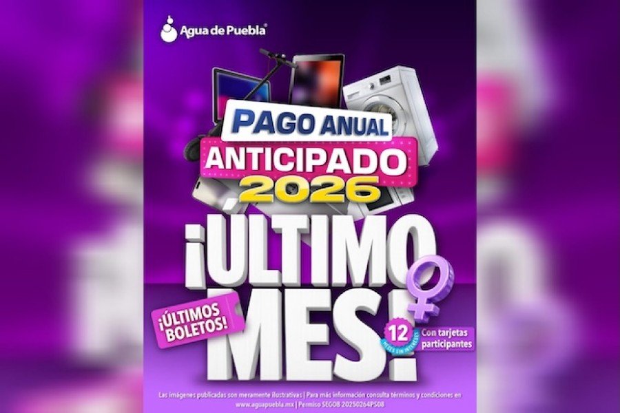 En marzo, última oportunidad del Pago Anual Anticipado para congelar la tarifa actual de agua para todo el año 2026