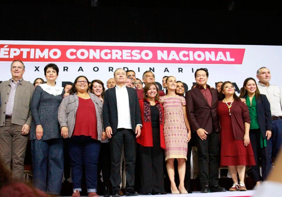 Morena renueva su dirigencia en su VII Congreso Nacional Extraordinario