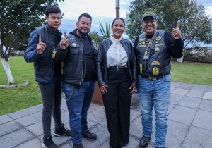 Presenta Lupita Cuautle tercera edición del Motoride en San Andrés Cholula