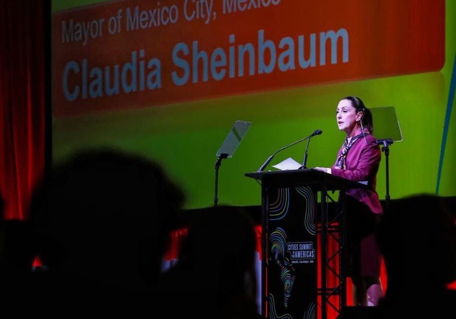  Claudia Sheinbaum participó en la Cumbre de Ciudades de las Américas